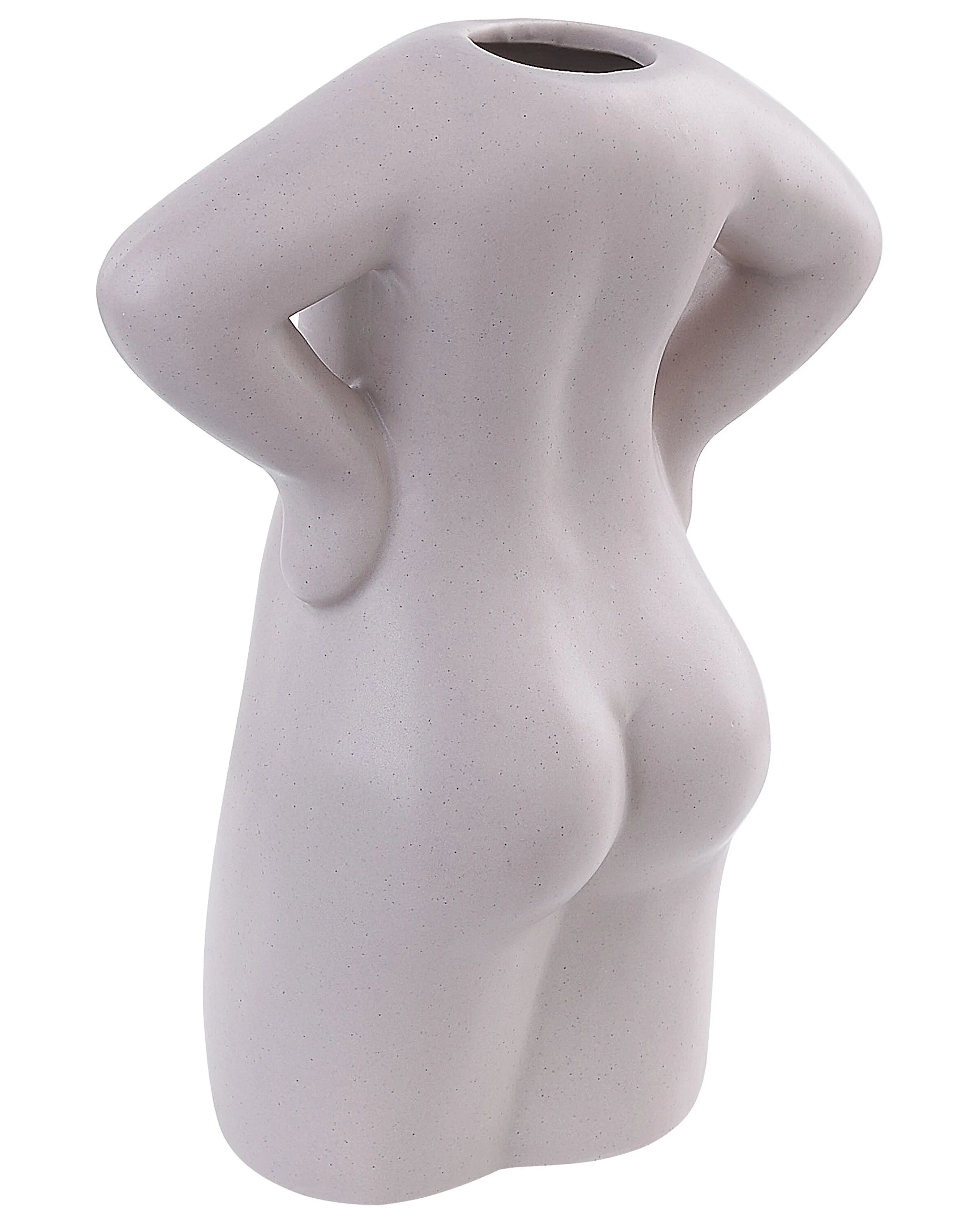 Bloemenvaas KILKIS Keramiek 24 cm Beige