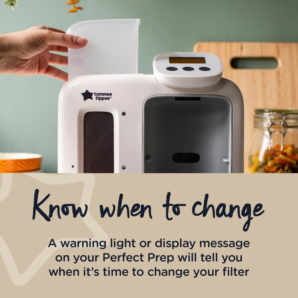 Ersatzfilter für Tommee Tippee Perfect Prep Küchenmaschine