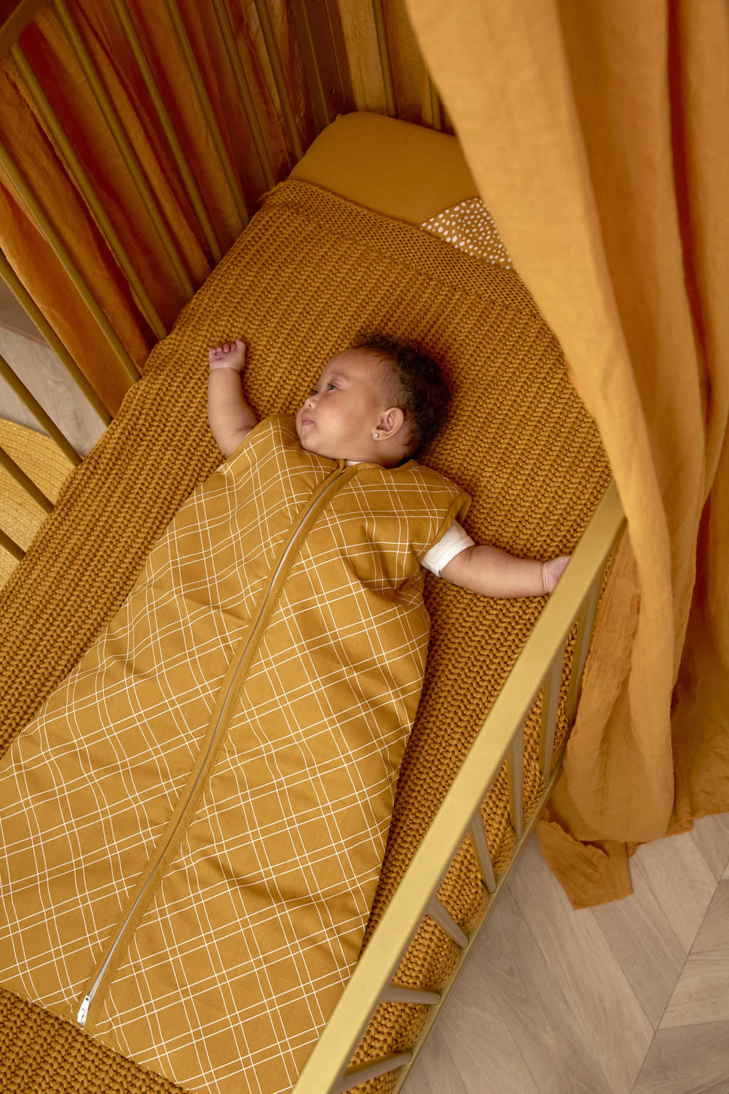 fijne slaapzakbaby slaapzak Double diamond honey gold