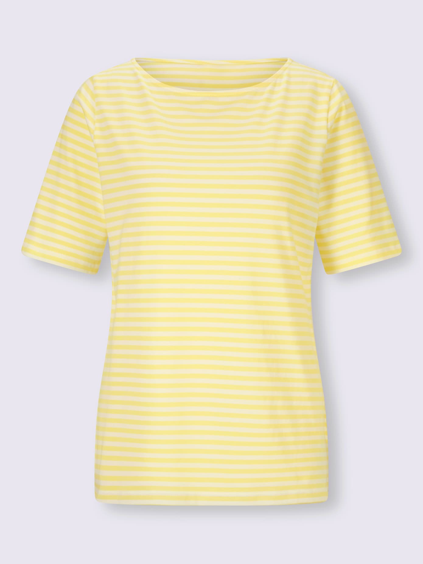 T-shirt séduisant motif à rayures