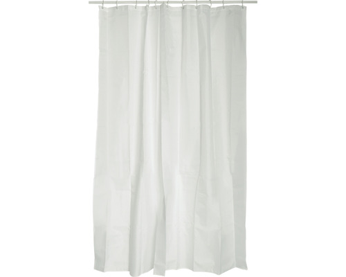 MSV Textil douchegordijn 240 x 200 cm wit