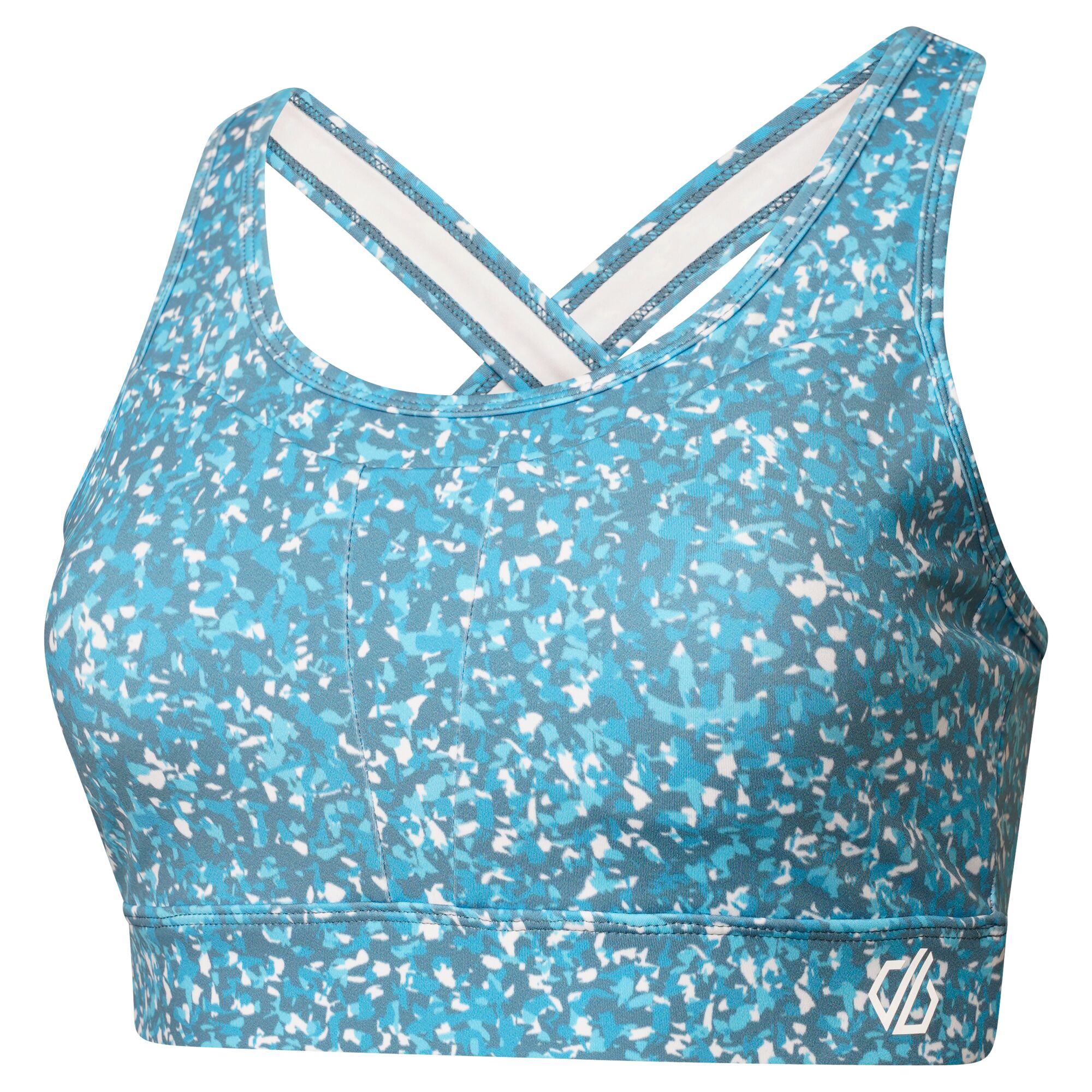 Sutiã esportivo Dare 2b Mantra com estampa fraturada