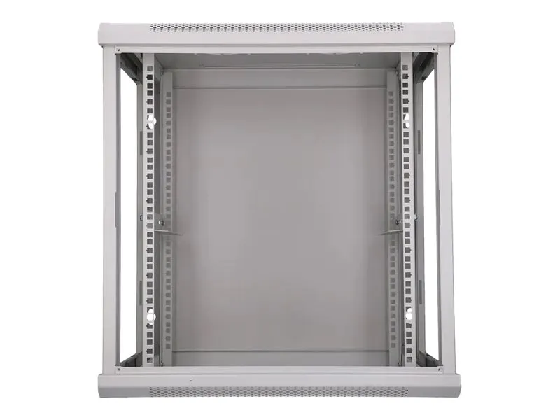 Extralink - Rack kabinet - 600x450 mm - vægmonterbar - grå - 12U - 19