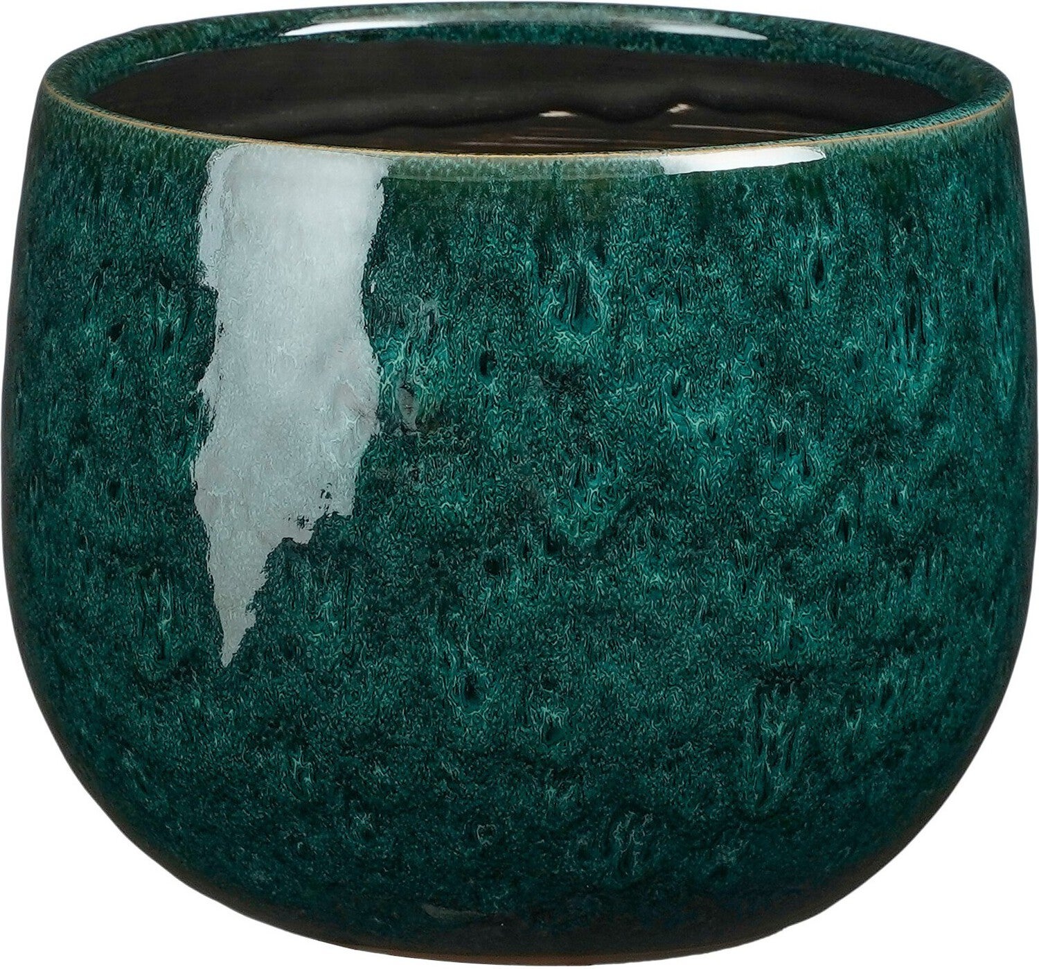 Mica Decorations bloempot Paola blauw D 16 H 14 cm