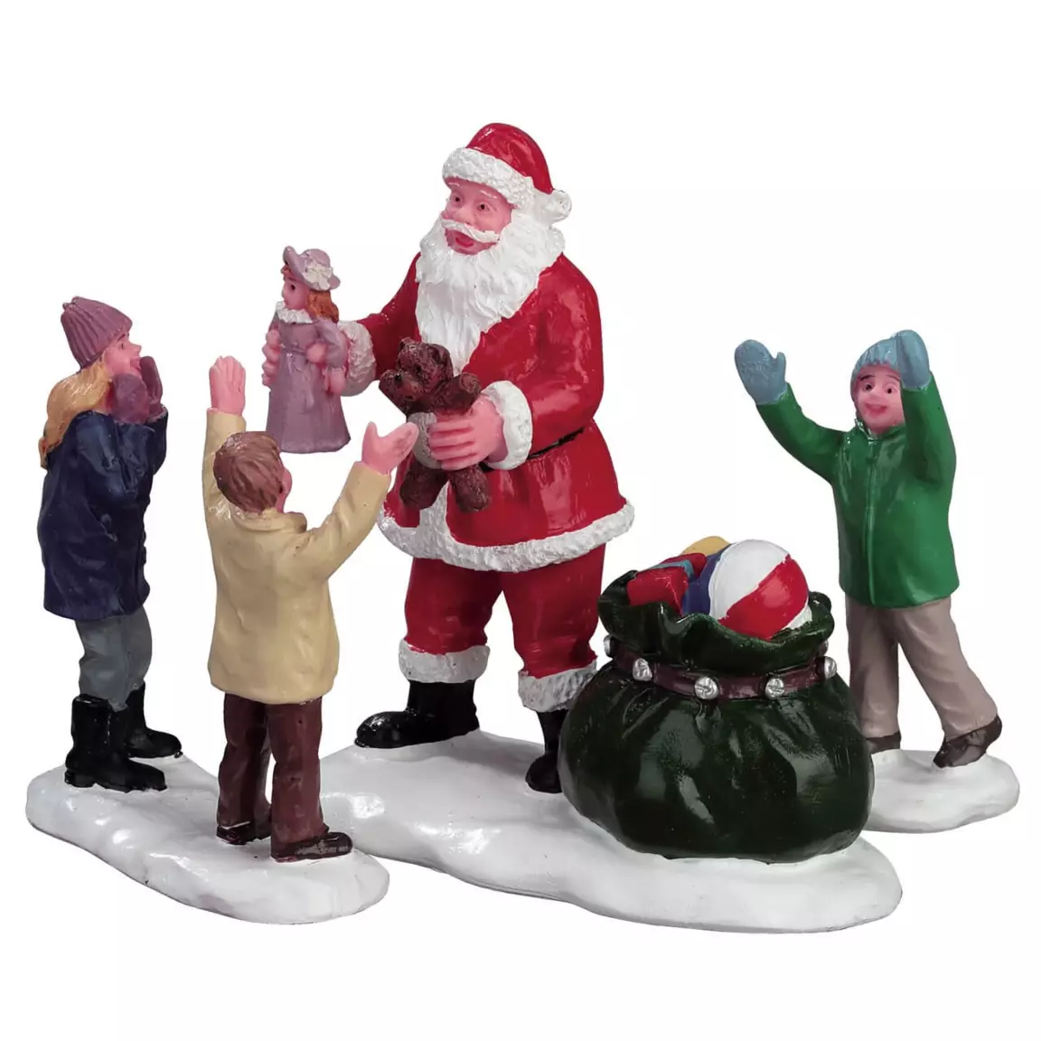 Personnage Lemax Bonjour Père Noël