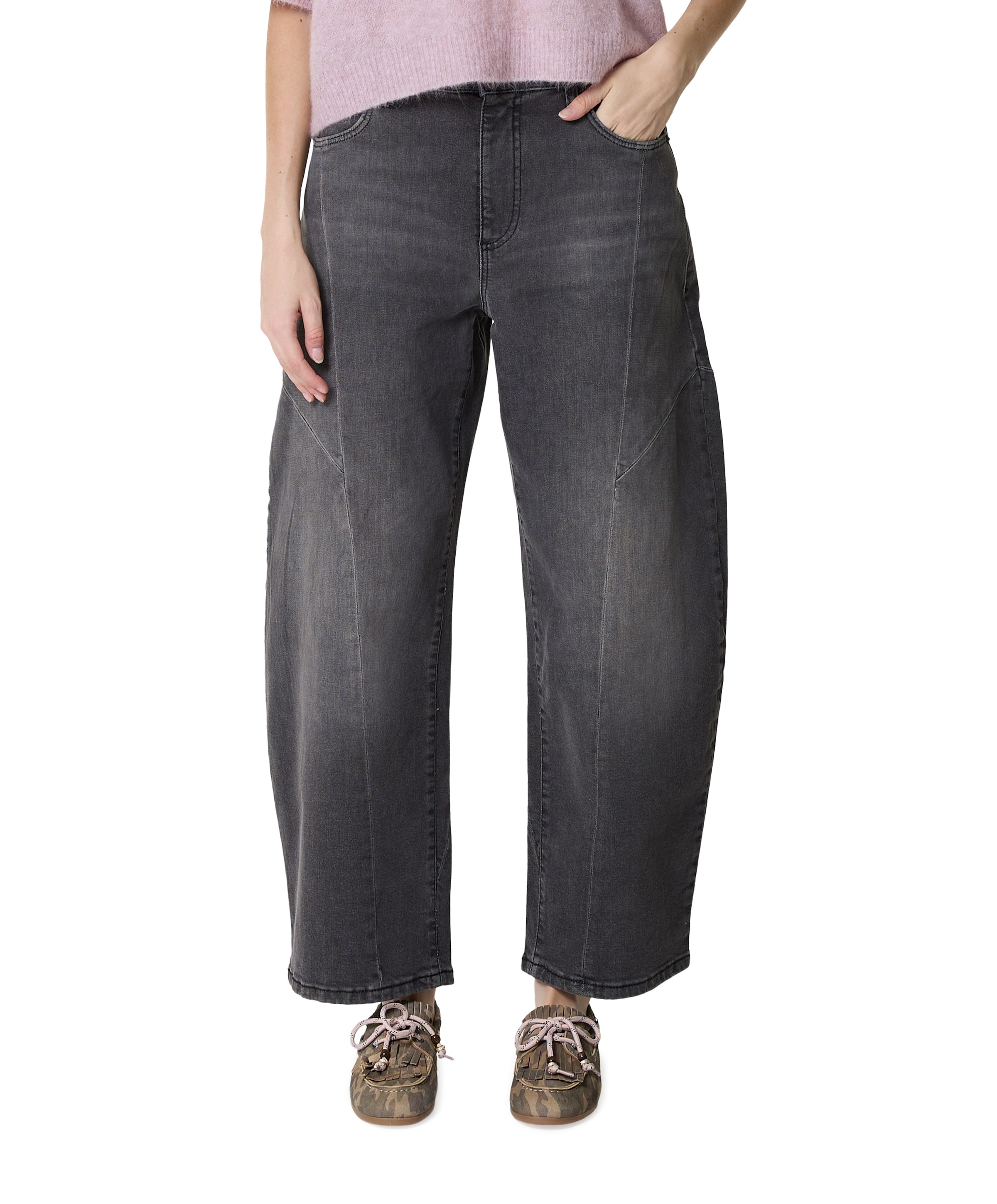 MAC DAKOTA dames jeans grijs