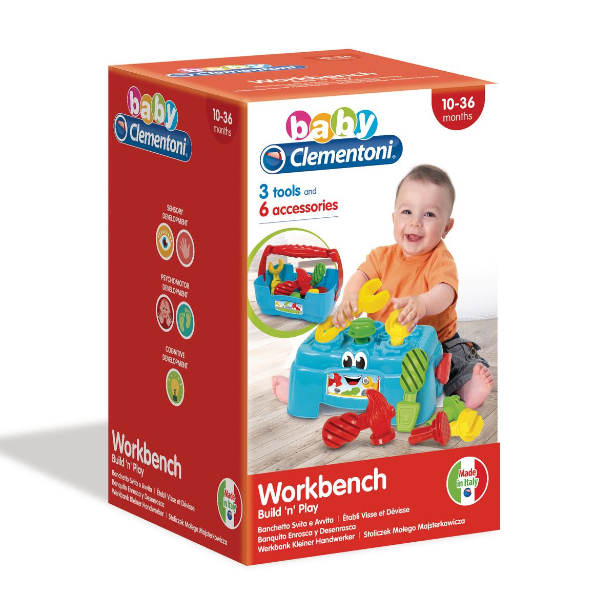 Clémentoni - Atelier de bricolage : Premières activités