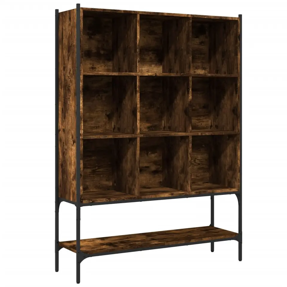 vidaXL - Boekenkast - Bruin - Bewerkt hout