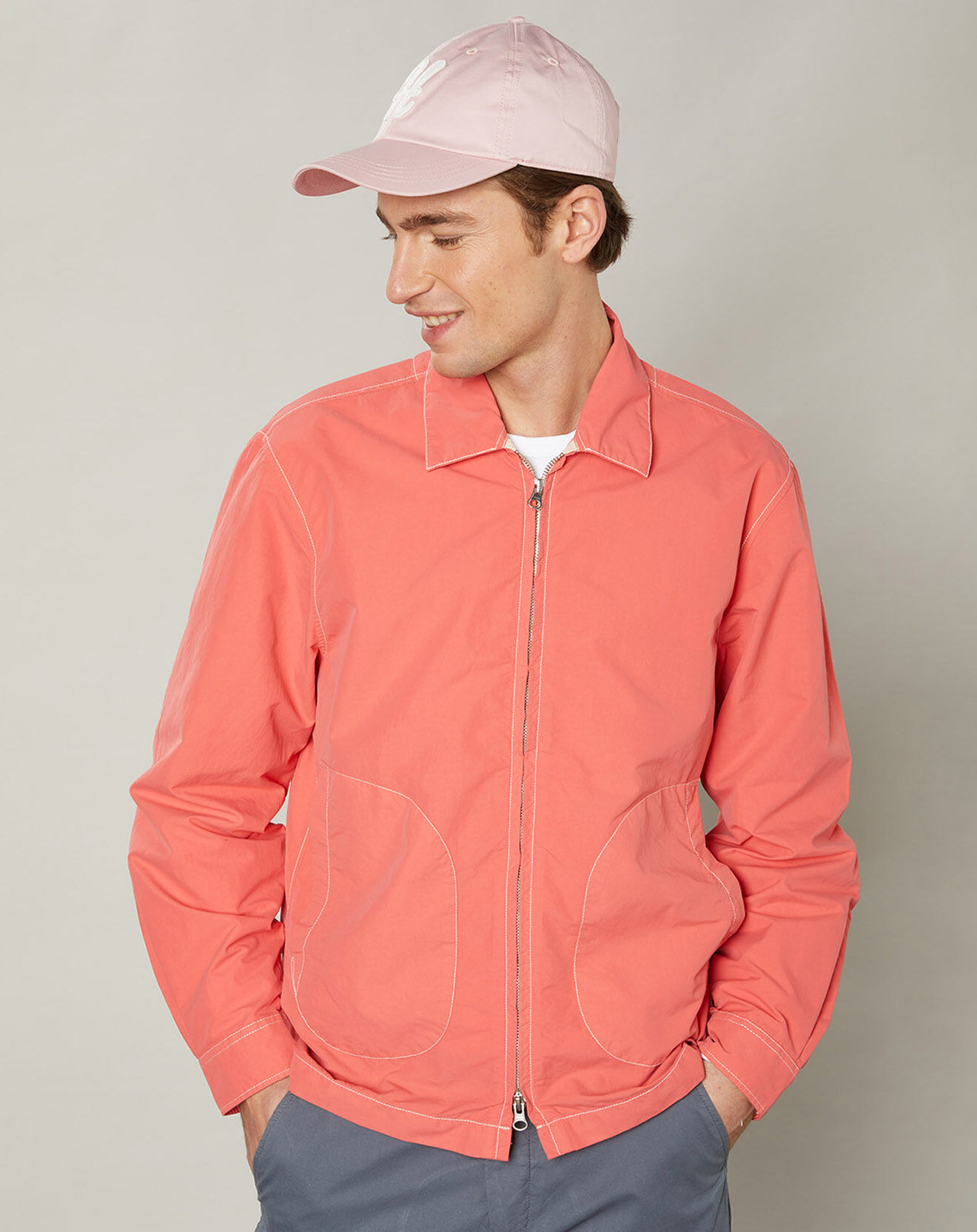 Hartford Blouson Delano Pat rouge