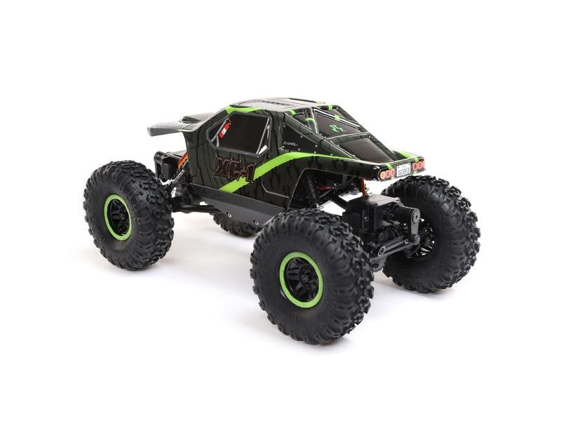 Axial Rock Crawler AX24 XC-1 4WS, Grün, RTR, 1:24 Mini Crawler mit Allrad Lenkung