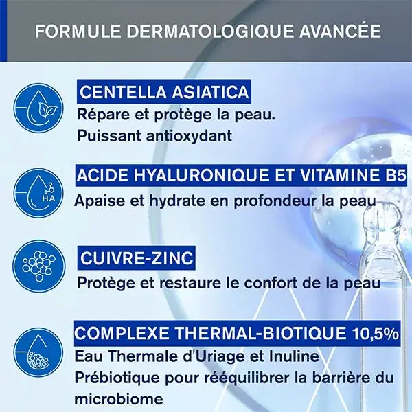 Uriage Cica Gel-Creme Hidratante Diário para Pele Frágil 40ml