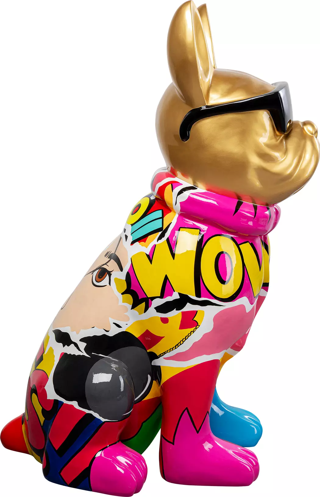 Deko Figur Grafitti Dog 56294
