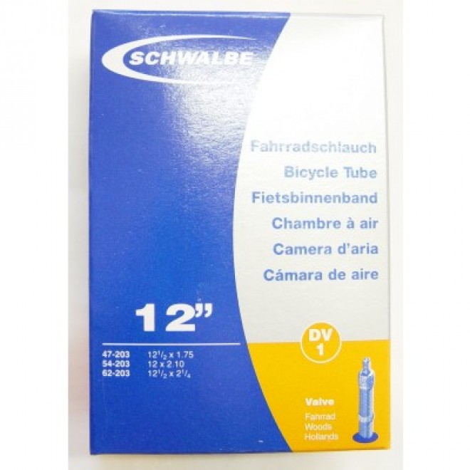 Schwalbe Slange 12x1,75-2,10 DV 32mm