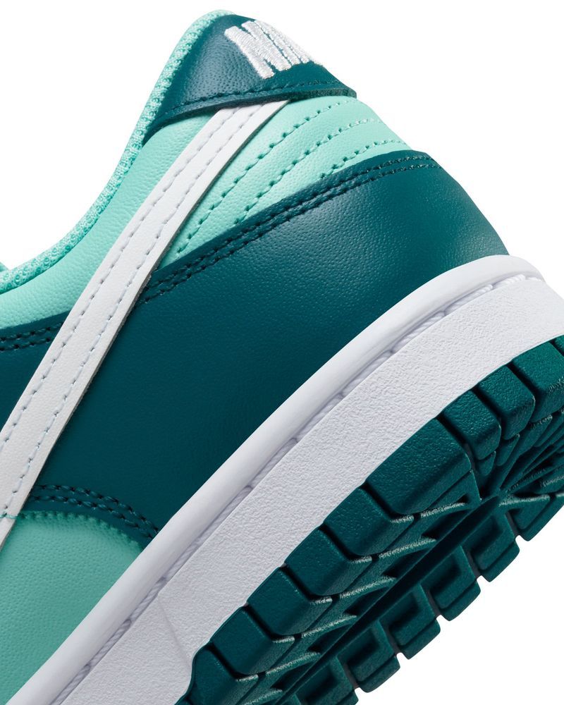Chaussures Nike Dunk Low Vert & Bleu pour femme