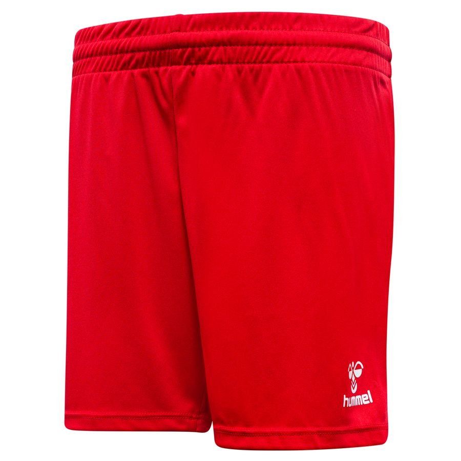 Hummel Short d'Entraînement DBU Fodboldskole 2025 - Rouge/Blanc