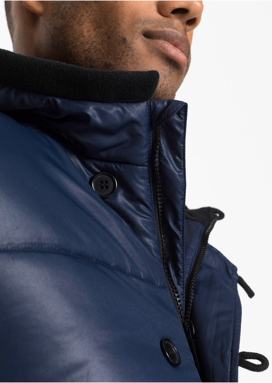 Parka hiver matelassée coupe confort avec polyester recyclé