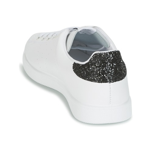 Victoria - DEPORTIVO BASKET GLITTER - Blanc / Noir