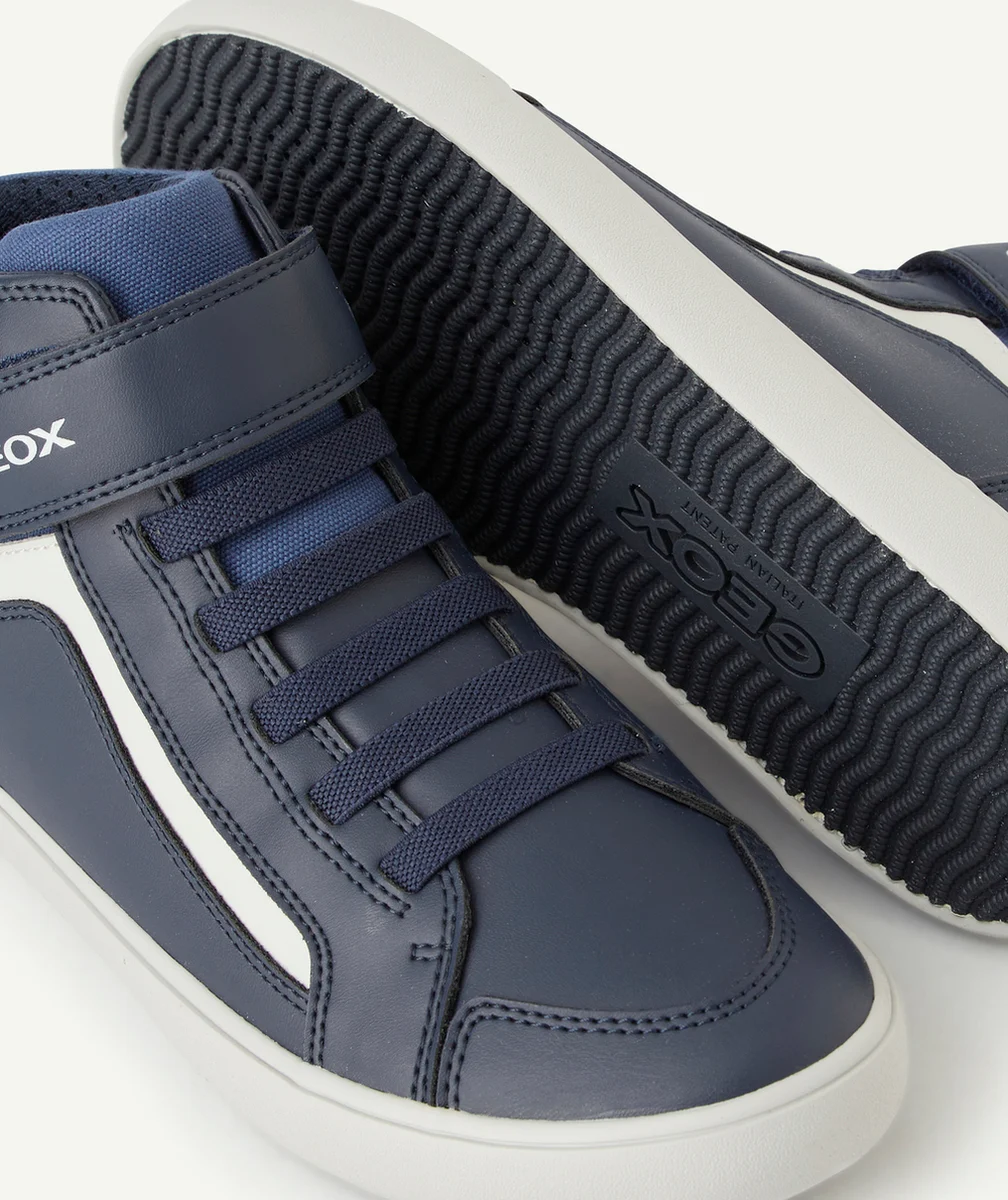 GEOXBASKETS MONTANTES GISLI BLEU MARINE