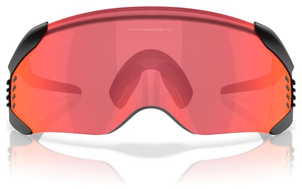 Lunettes Oakley Velo Kato - Matte Black / Prizm Trail Torch / Ref : OO9501-0652