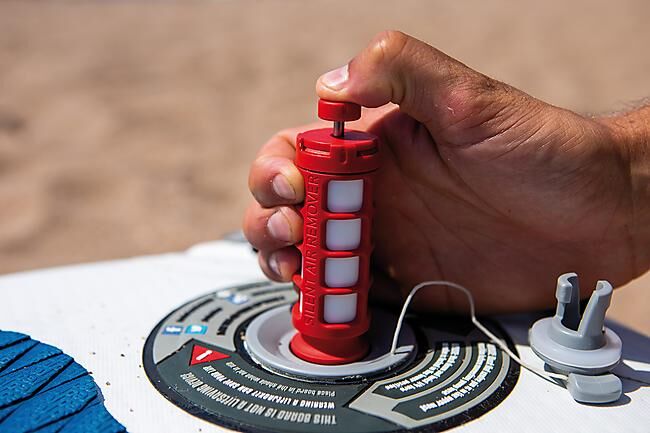 RED PADDLE - SILENT AIR REMOVER