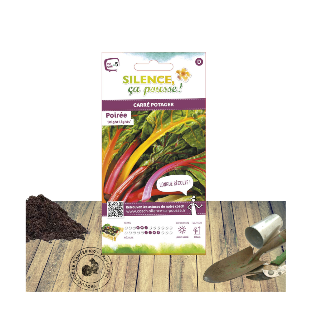 Graines de poirée bright light/beta vulgaris blonde bright light[-]sachet de 2 gr.
