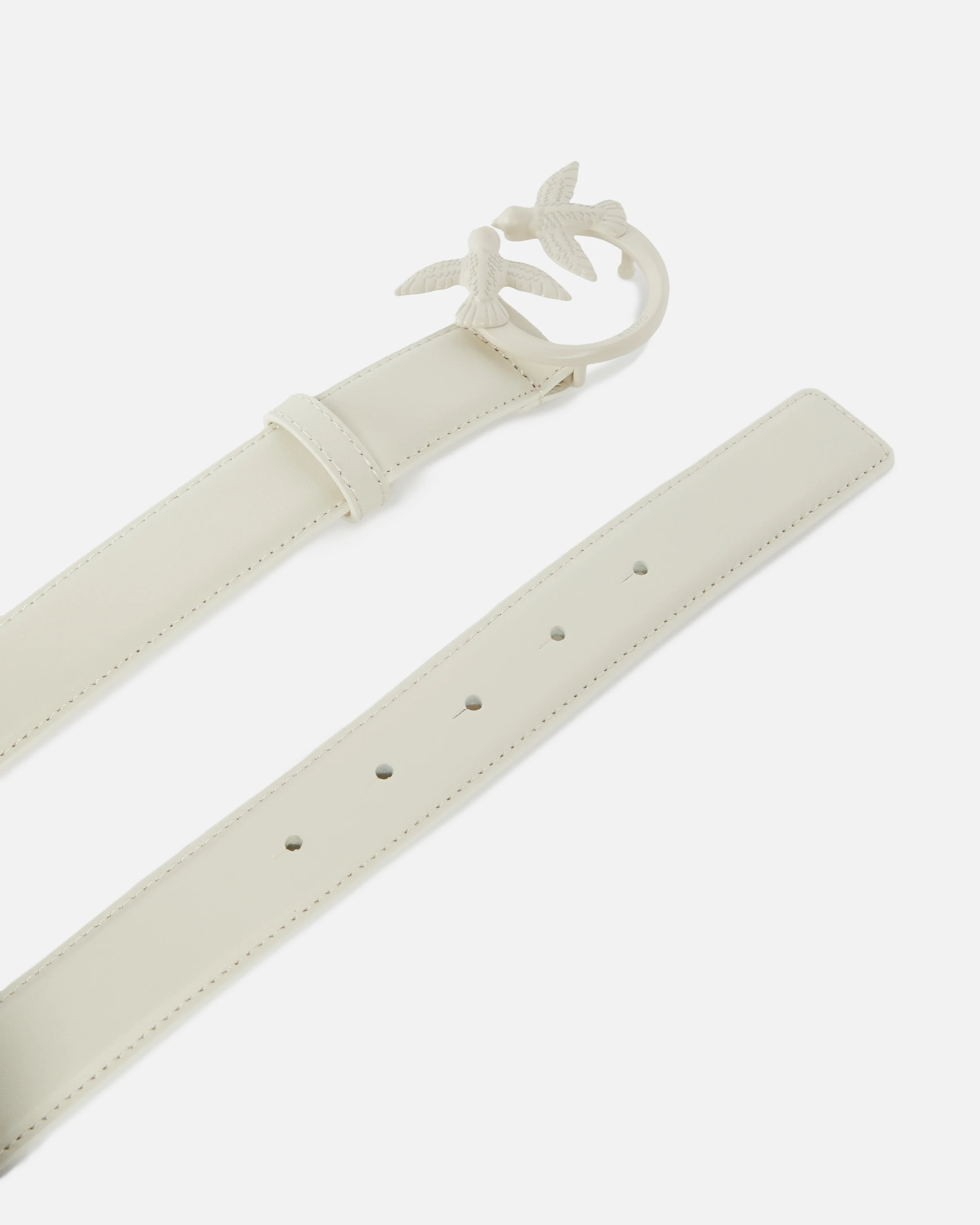 Ceinture avec boucle | Blanc