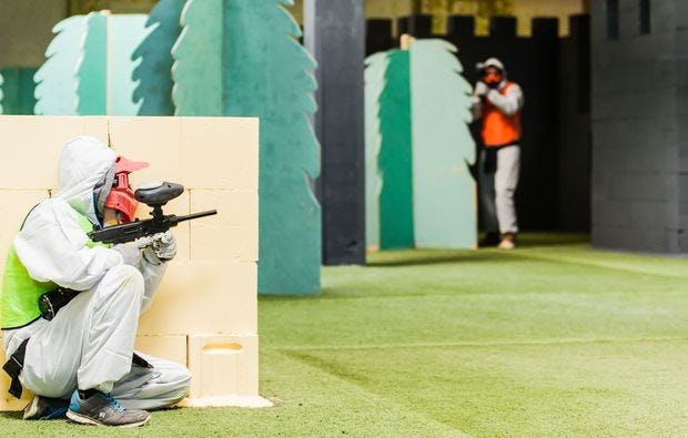 Paintball spielen in Hamburg als Geschenkidee