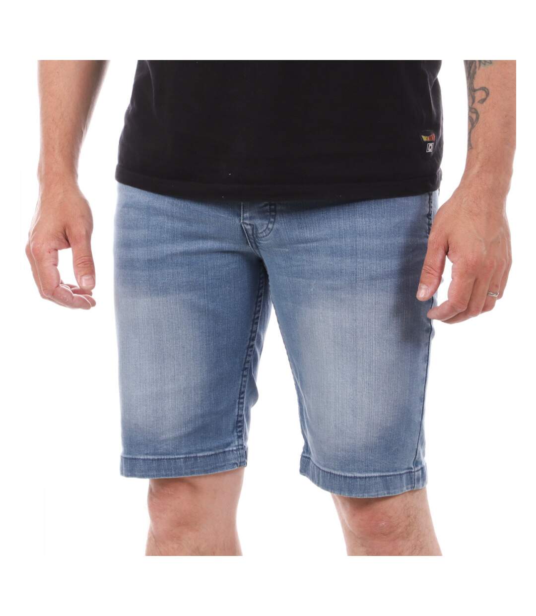 Short en jean Bleu foncé Homme Lee Cooper Ozark