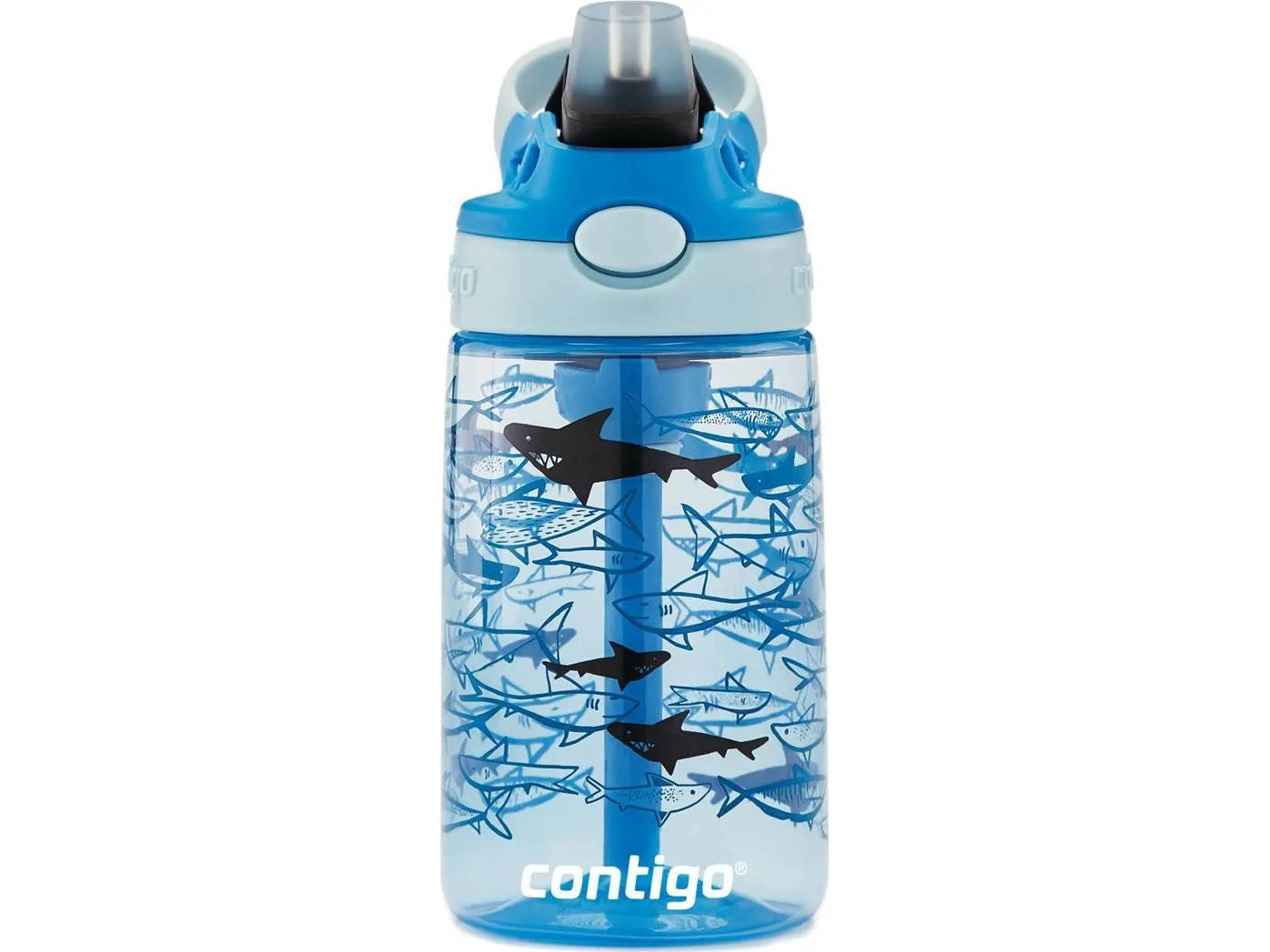 Contigo - Easy Clean Blue Shark - 420 ml