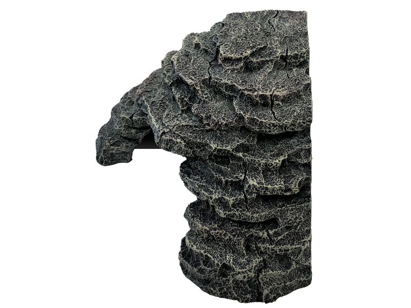 Repto Deco Basking Grau S Versteck für Reptilien und Amphibien