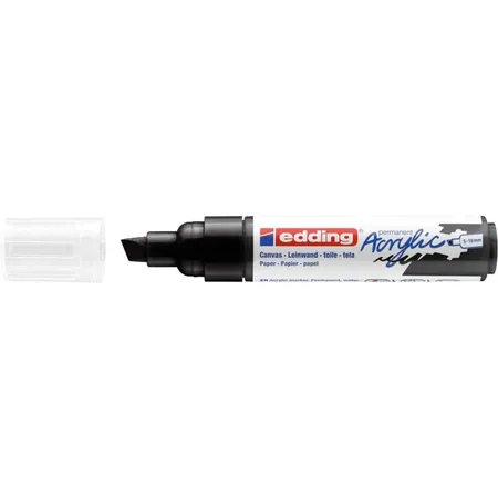 edding 5000 Acrylmarker breit - schwarz