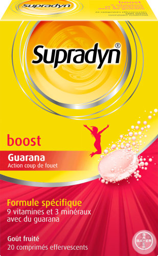 Supradyn Boost Vitamines Et Minéraux 20 Comprimés Eff.