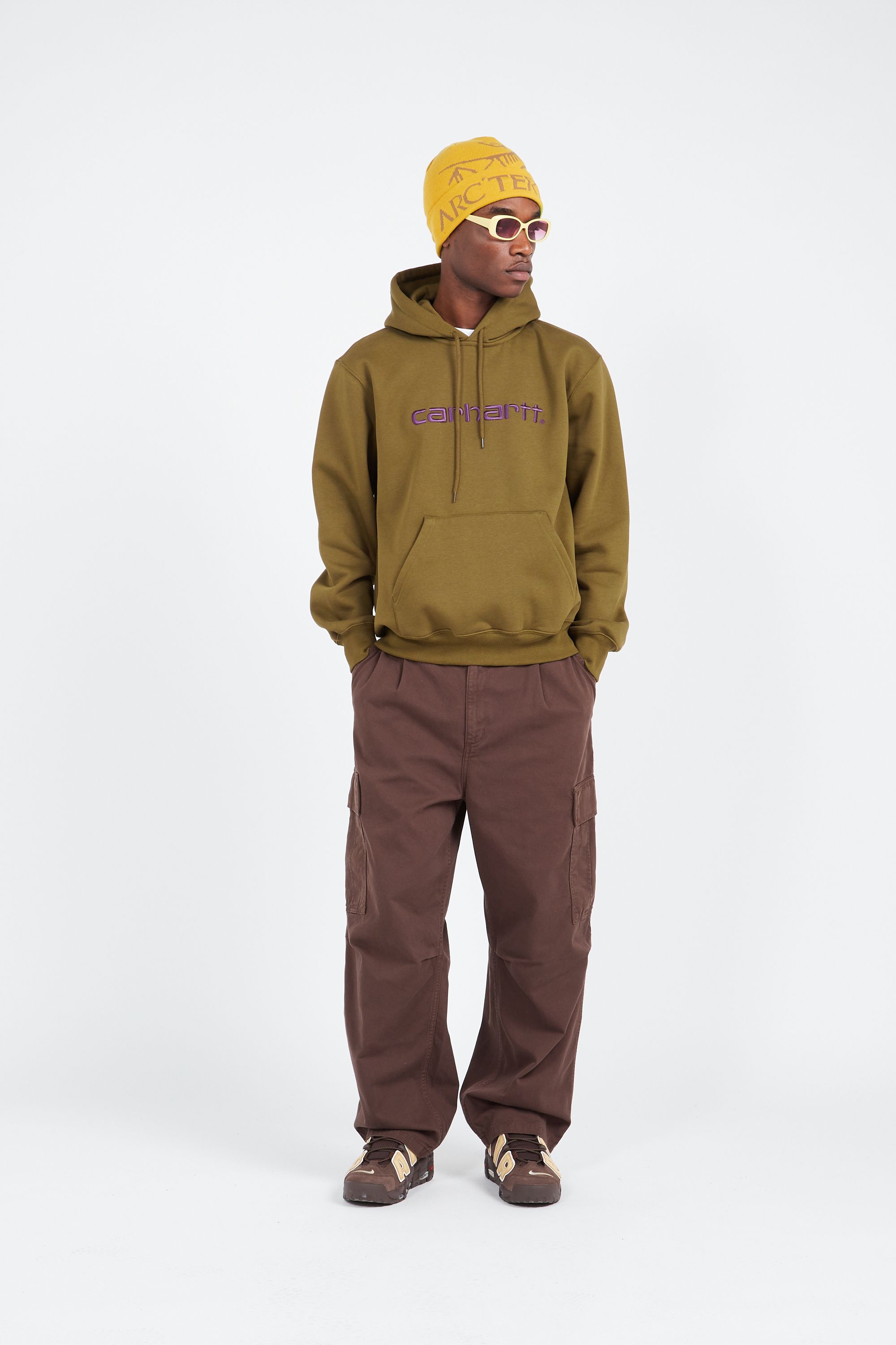 CARHARTT WIP Hoodie Hooded Carhartt Sweat Kaki
