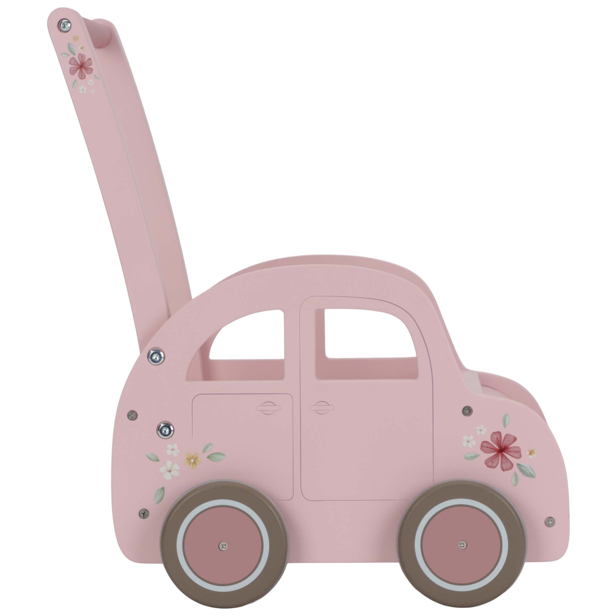 Little Dutch Loopwagen Roze FSC roze