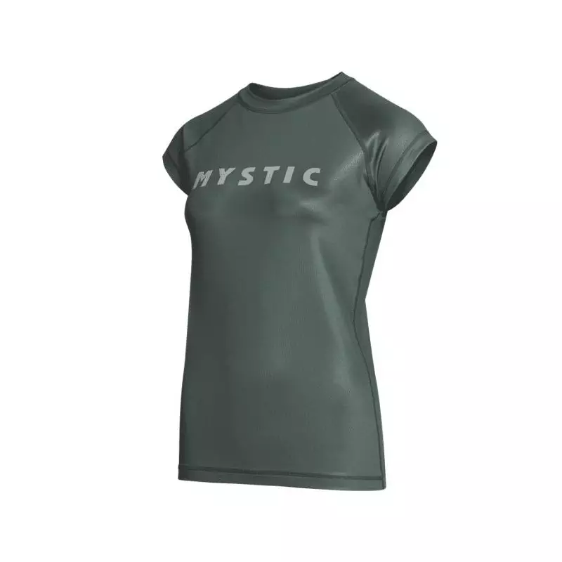 Lycra femme MYSTIC Star S/S Rashvest Dark Olive