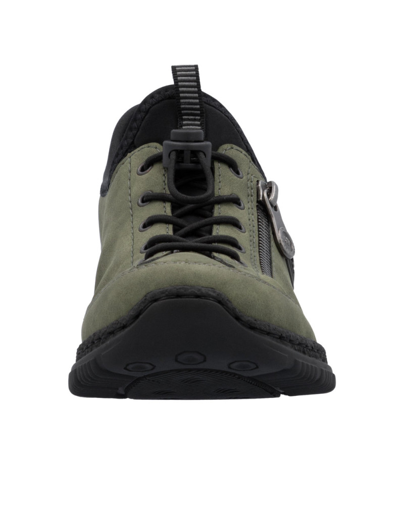 Rieker Slip on dame - Grøn