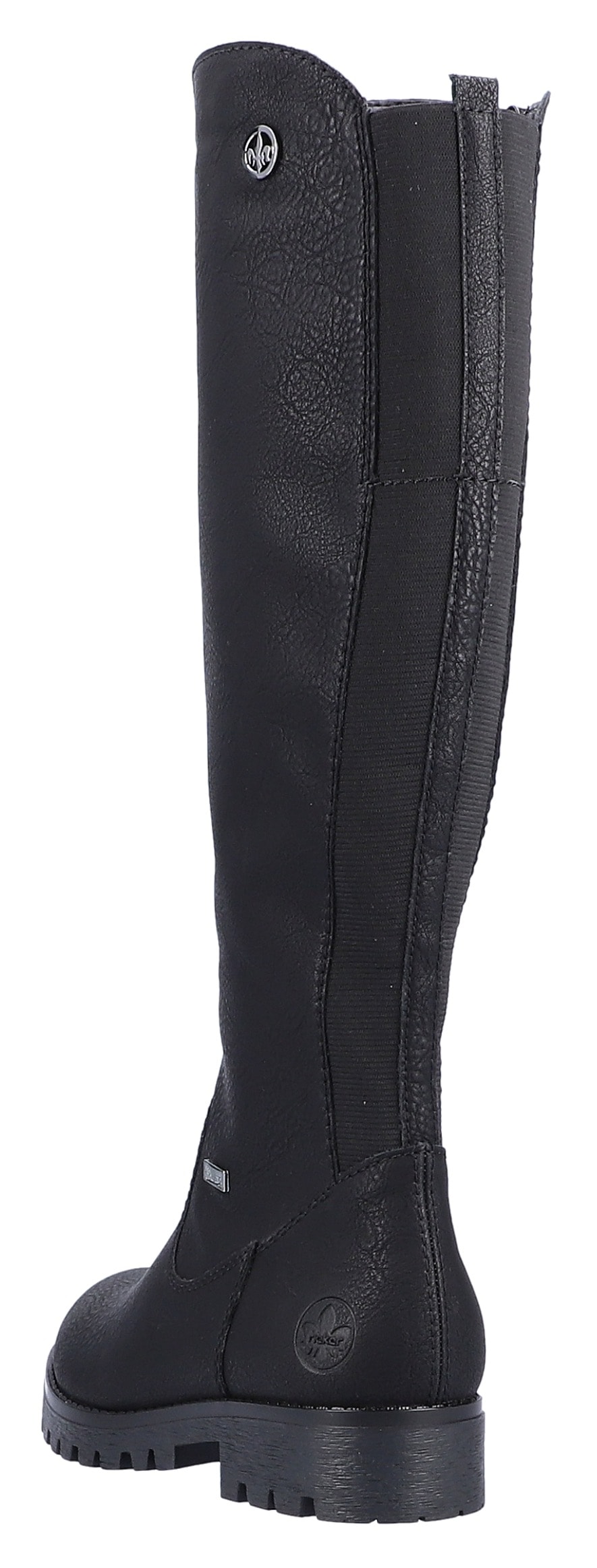 Rieker Winterstiefel  , Langschaftstiefel, Winterstiefel im klassischen Look, TEX-Membran
