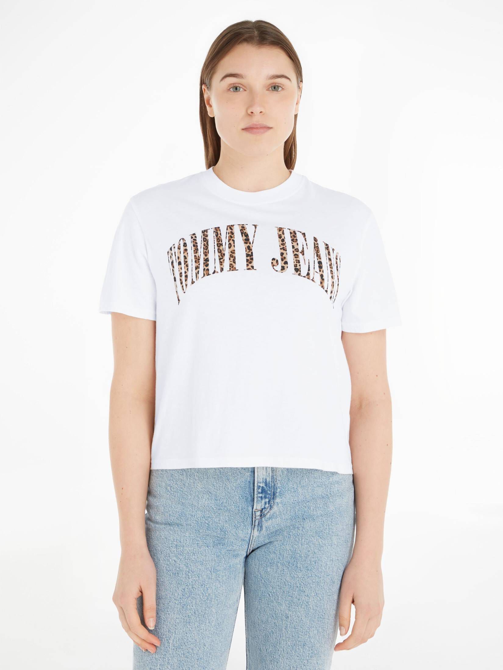 Tommy Jeans| Damen T-Shirt TJW CLS LEO