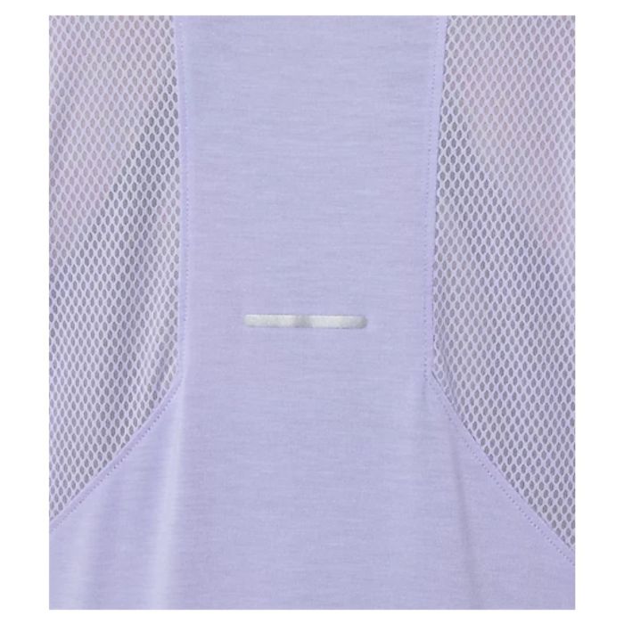 Asics Dame T-shirts V-Neck SS Top Lilla