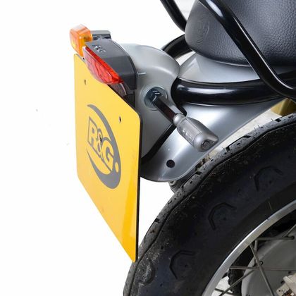 Support de plaque R&G Racing noir