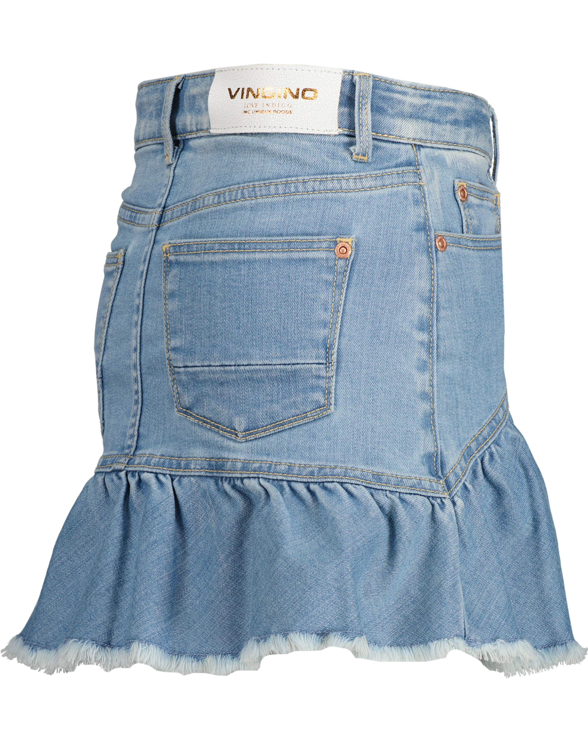 Jeansrock DAGMAR in light indigo