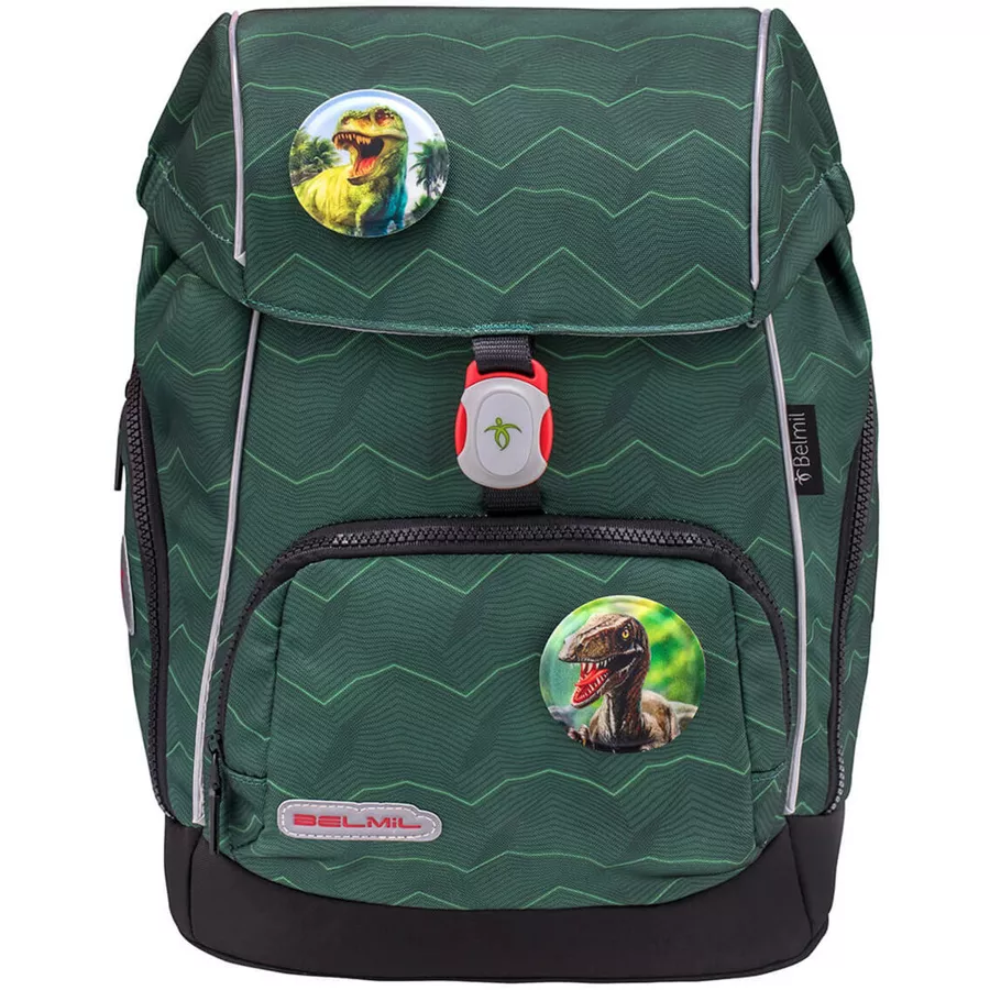 Belmil Schulranzen Premium Comfy Plus Set 5-teilig Twist of Lime