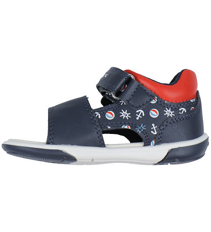 Geox Sandalen - Zapito - Navy/Rot