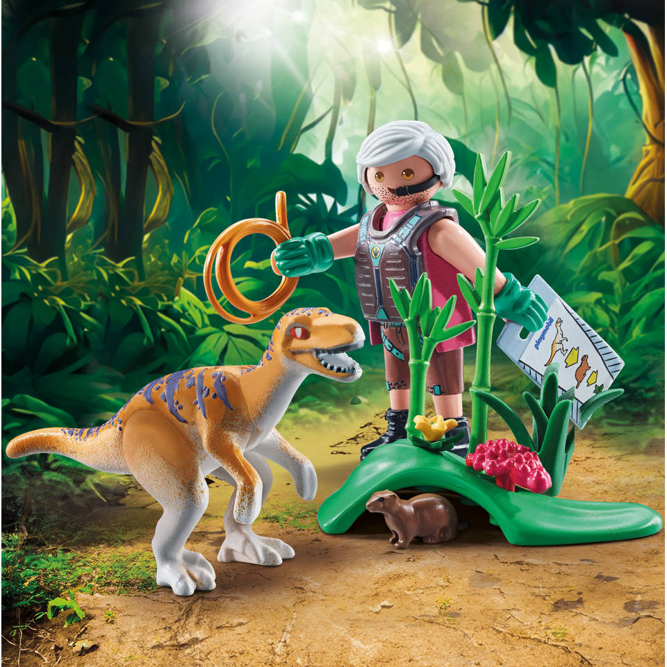 PLAYMOBIL Dinos velociraptor 71823