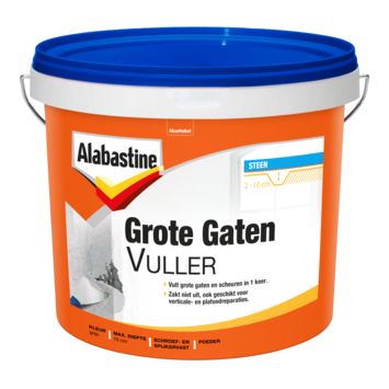 Alabastine muurvuller grote gaten 2,5 kg