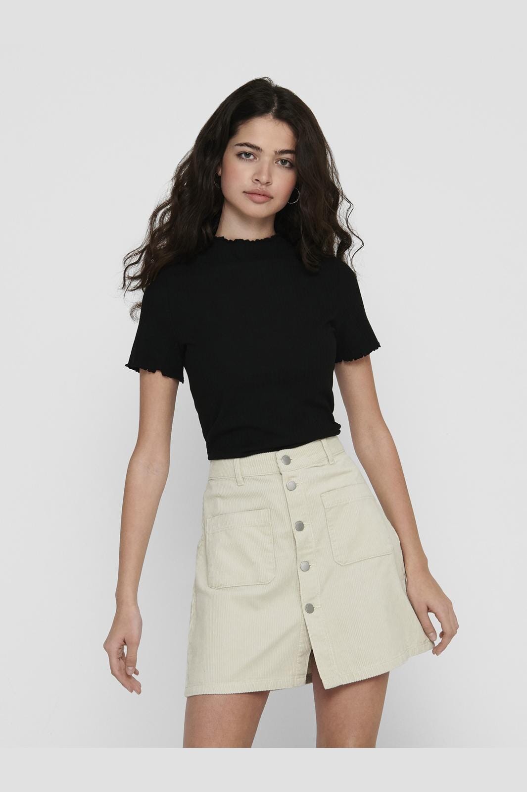 Only Onlemma S/S Highneck Top 3562234 black