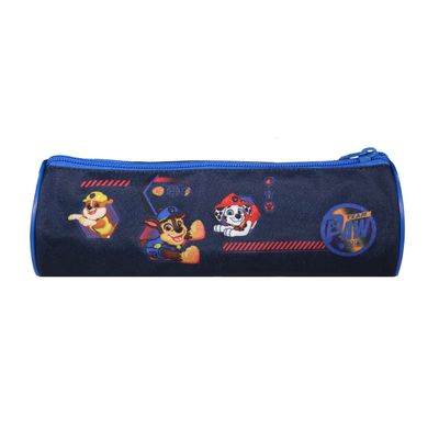Trousse ronde Pat'Patrouille - 1 compartiment - bleu - Bagtrotter