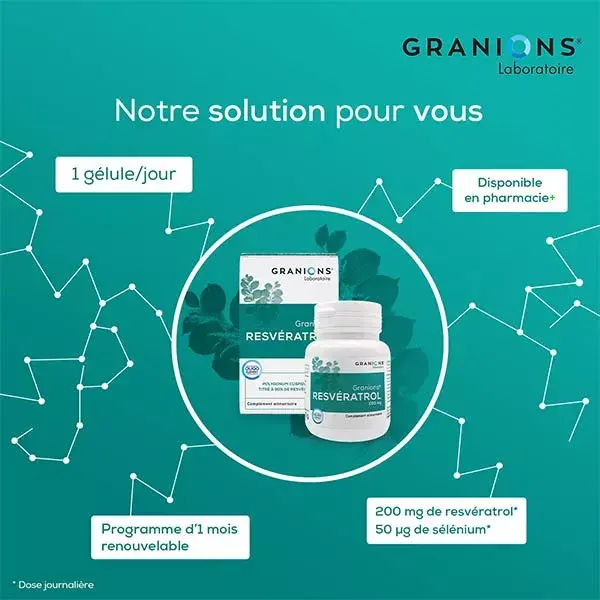 Granions Resveratrol 200mg 30 cápsulas