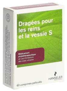 NIEREN- UND BLASEN Dragées S, 60 Stück