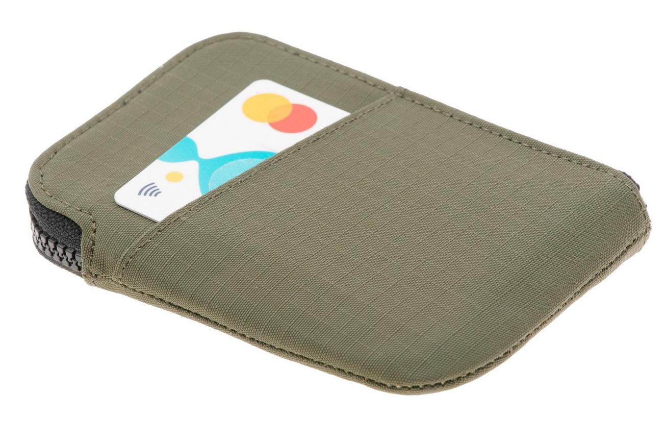 Alpaka Gear Zip Card Pouch AD010570518 Green, Axoflux 210D, kaarthouder en pouch